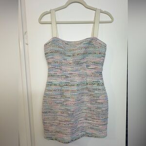 Atoir Pastel Knit Mini Dress